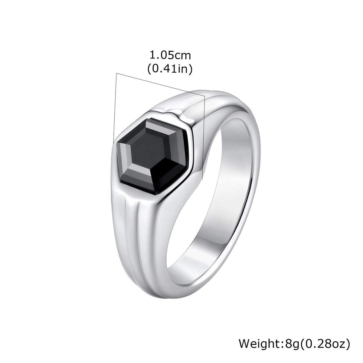 PENDRA Neriessa Zircon Stone Ring