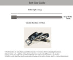 PENDRA Heralia Leather Black Rivet Studded Luxury Belt