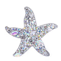 PENDRA Marina Sparkling Starfish Brooch
