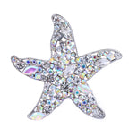 PENDRA Marina Sparkling Starfish Brooch