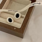 PENDRA Hollow Out Flower Hoop Earrings