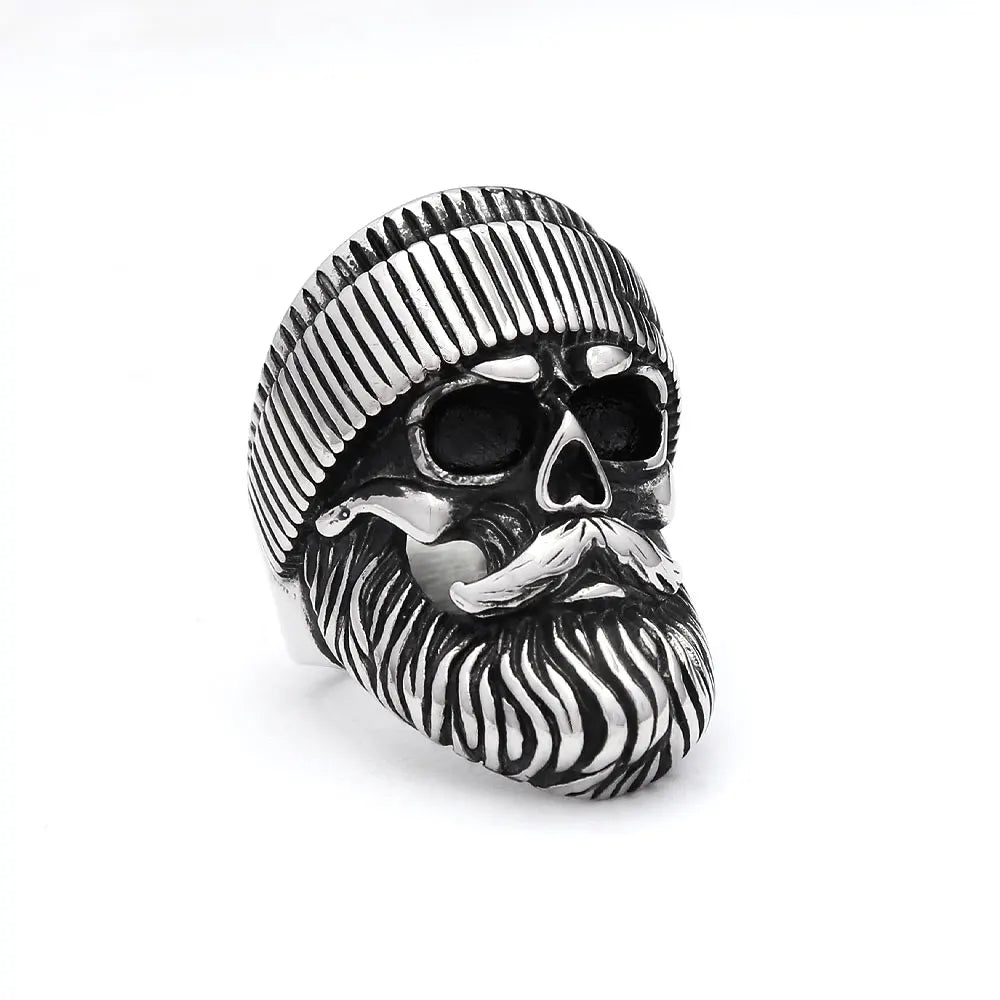 PENDRA Skullforge Gothic 316L Stainless Steel Ring