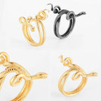 PENDRA Animal Poisonous Snake Steel Ring