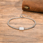 PENDRA Alphabet Letter Box Bracelet