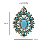 PENDRA Royale Vintage Water-Drop Brooch