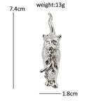 PENDRA Motherpaw 2-Color Alloy Mother Cat Brooch