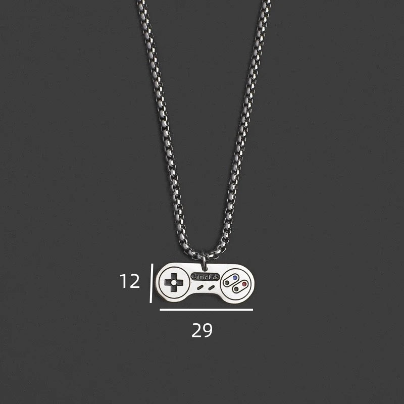 PENDRA Gamepad Stainless Steel Game Controller Pendant