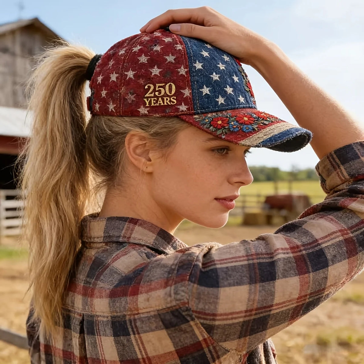 PENDRA Floral Upf Cap