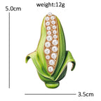 PENDRA Cornelia Pearl Corn Brooch