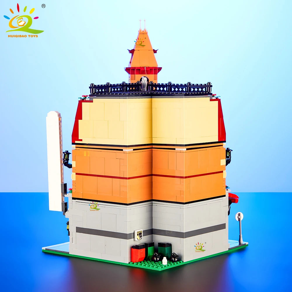 PENDRA Corner Coffee Micro Building Set