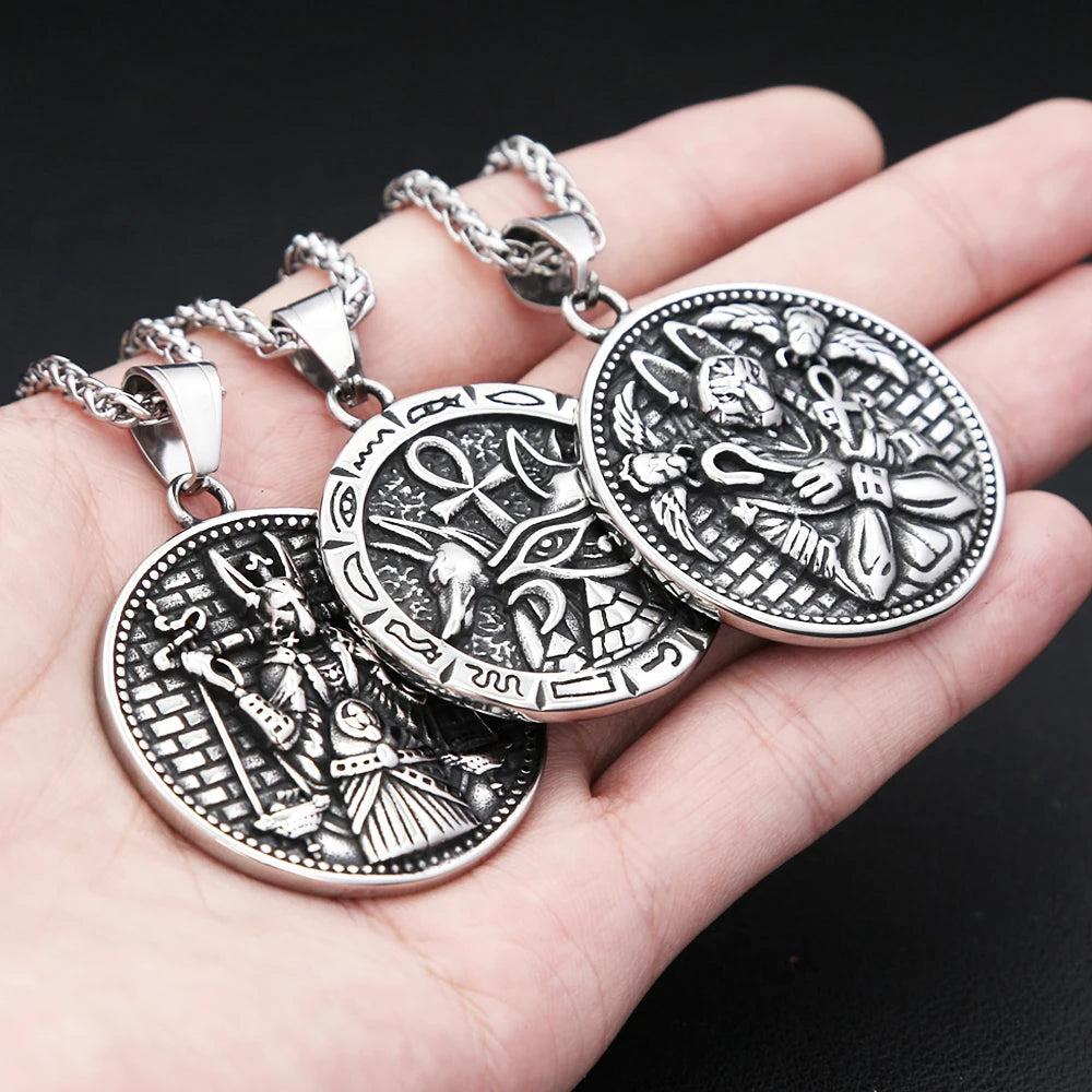 PENDRA Anubis 316L Stainless Steel Pendant