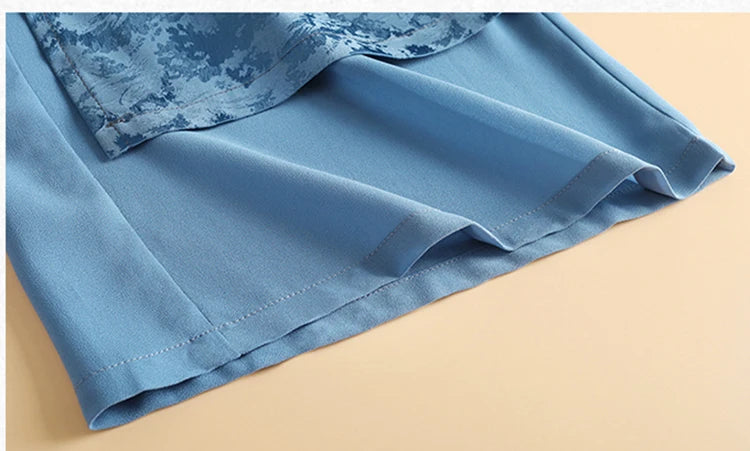 PENDRA Chiffon Wide Trousers Pants