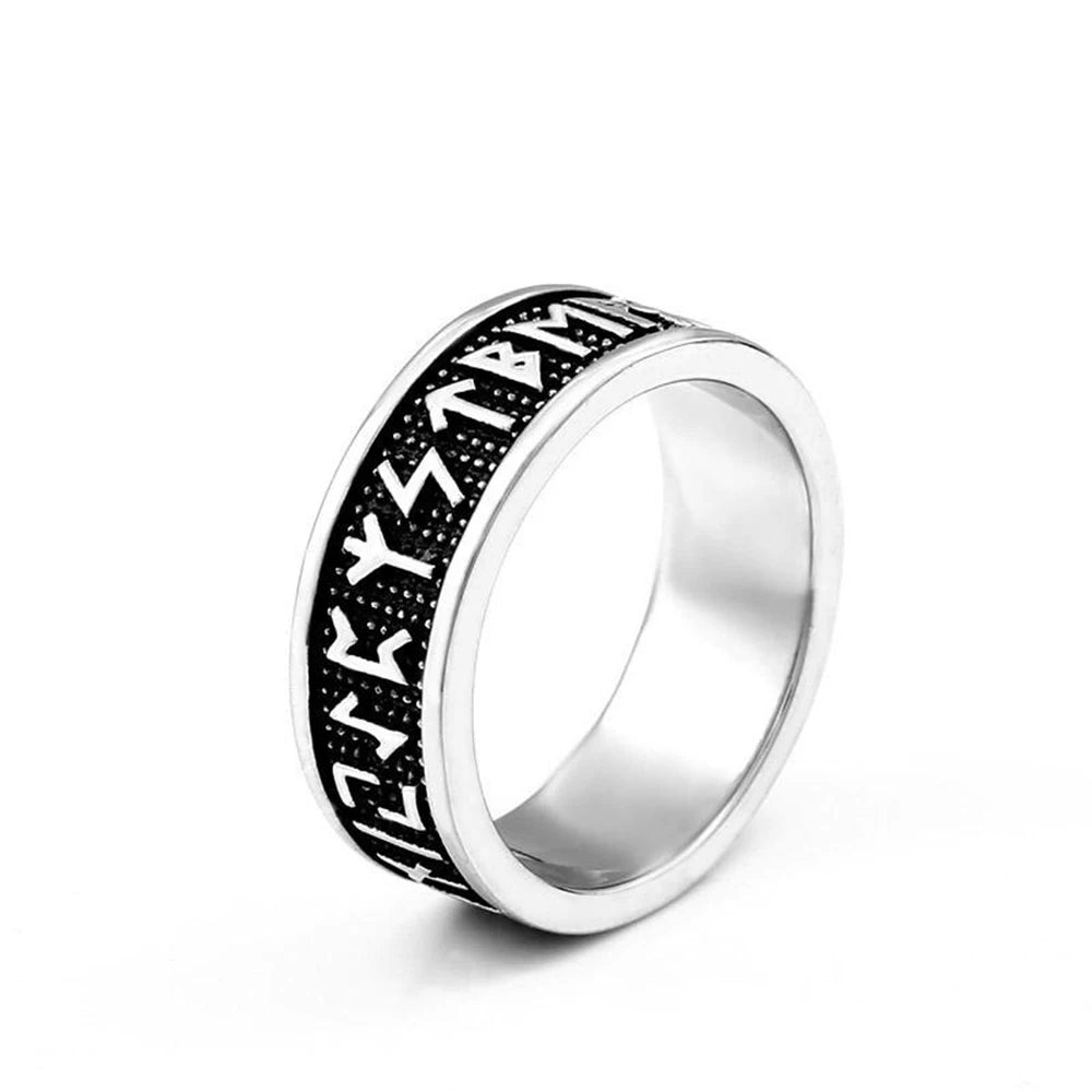 PENDRA Celtic Knot Rune Viking Ring