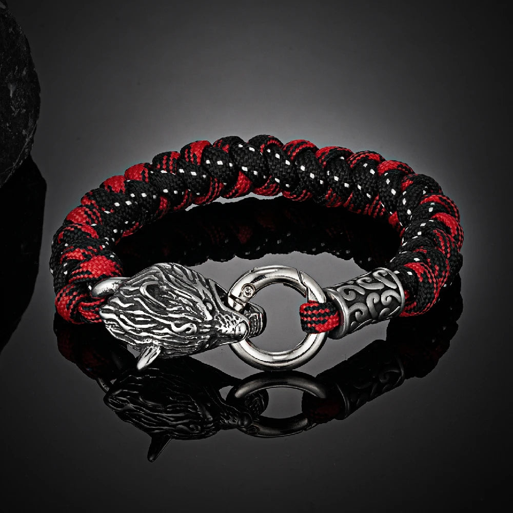 PENDRA Wolf Classic Steel Bracelet