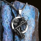 Greece Myth Goddess Men Necklaces Stainless Steel Pendant Chain Women Jewelry Vintage New Cool Tings Accessories Gifts Wholesale