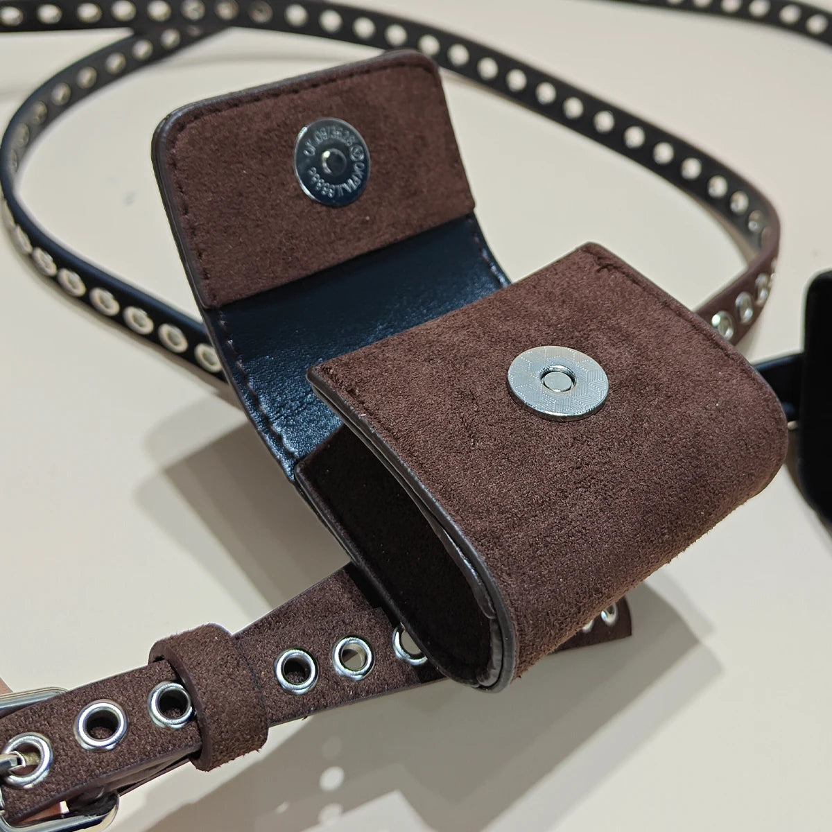 PENDRA Elaraora Leather Luxury Belt Bag
