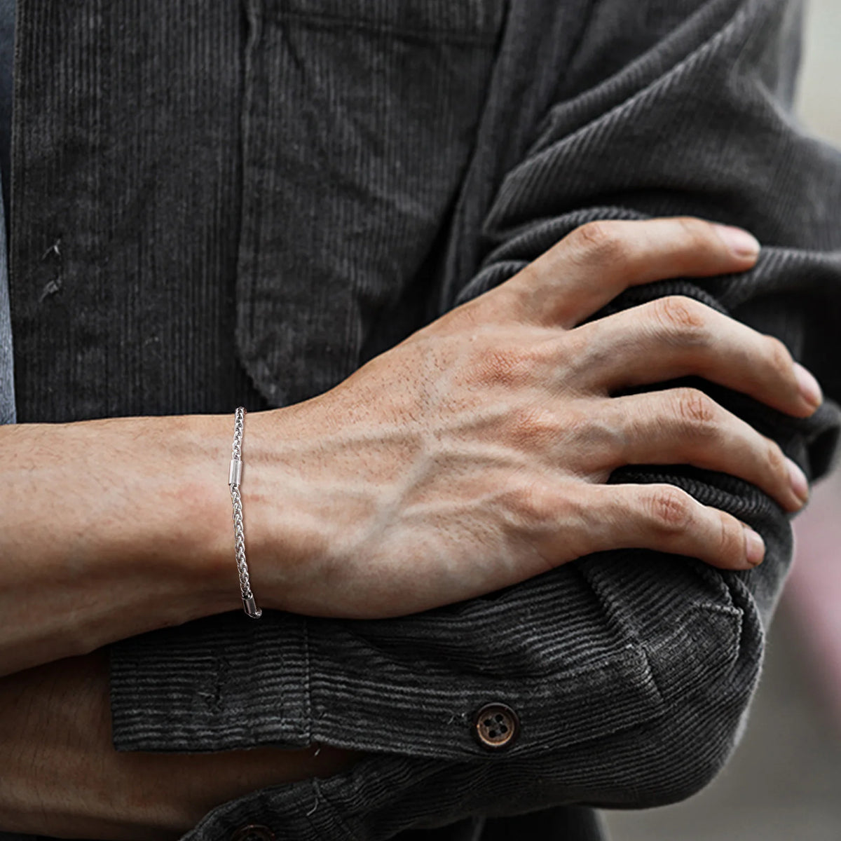PENDRA Link Thin Bracelet