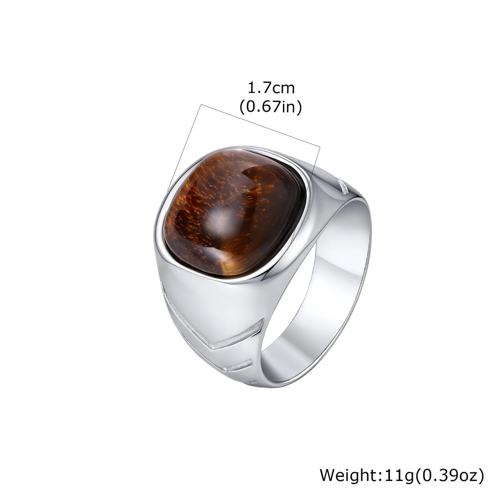 PENDRA Prytari Tiger Eye Ring