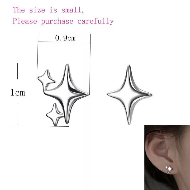 VENTFILLE 925 Sterling Silver Drop Earring For Women Zircon Crystal Hollow Out Cat Personality Jewelry Gift Dropshipping