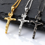PENDRA Cross Cuban Crucifix Pendant Necklace