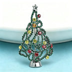 PENDRA Noelina Shining Christmas Tree Brooch