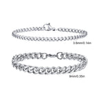 PENDRA Cuban Black Bracelet