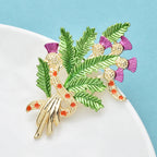 PENDRA Florielle30 Floral Brooch