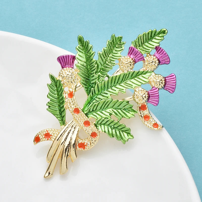 PENDRA Florielle30 Floral Brooch