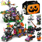 PENDRA House Train Pumpkin Building Set