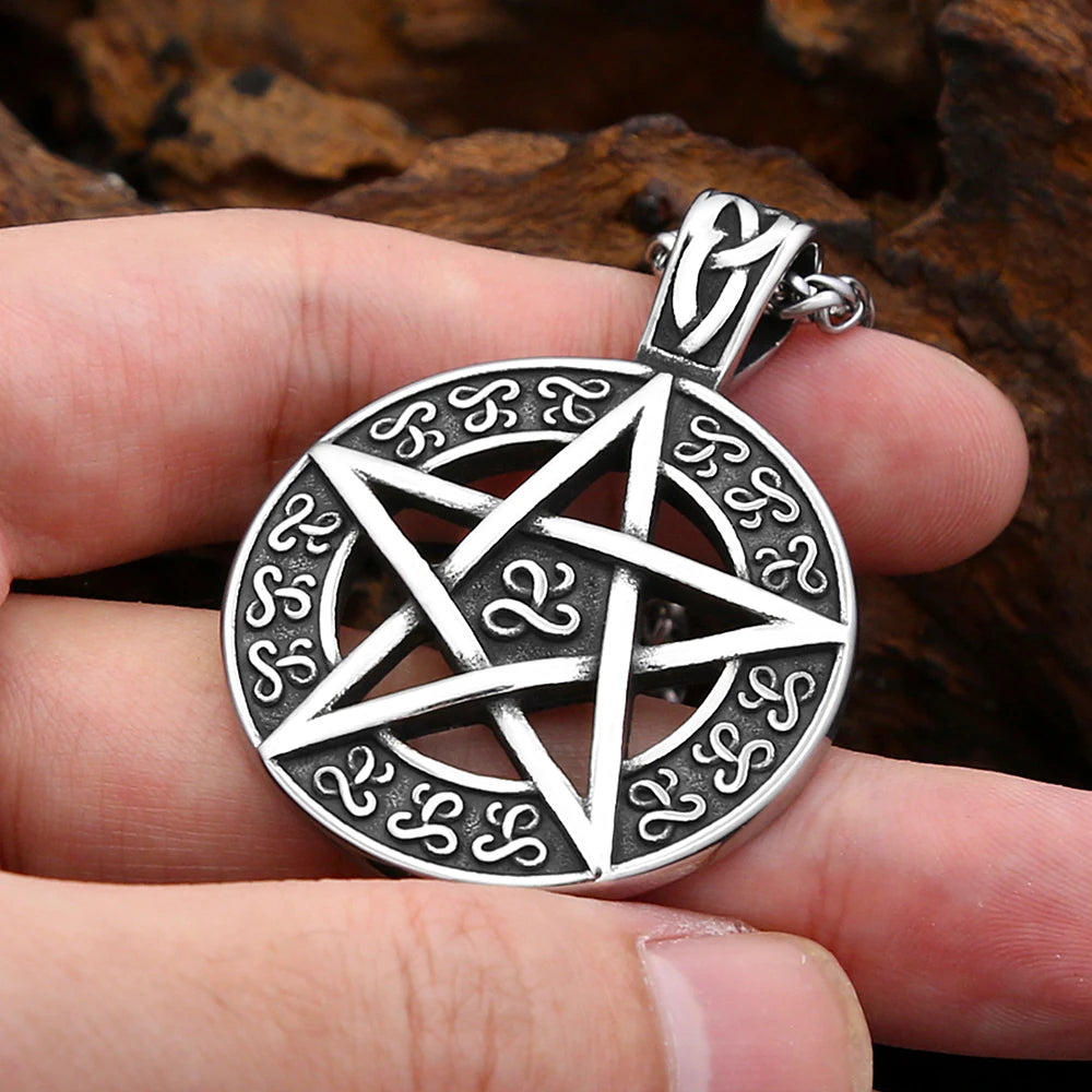 PENDRA Pentagramforge Punk Pentagram Pendant