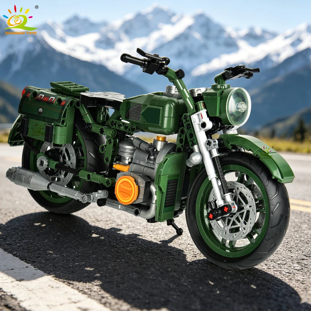PENDRA Motorbike Moto Racer Building Set