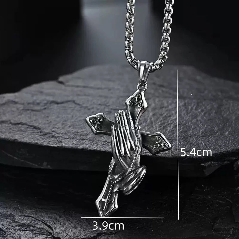 PENDRA Handpeace Retro Hand of Peace Pendant
