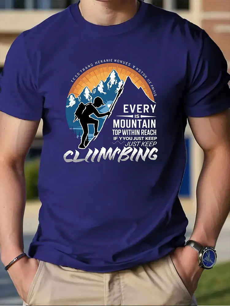 PENDRA Printed Hiking T-Shirt