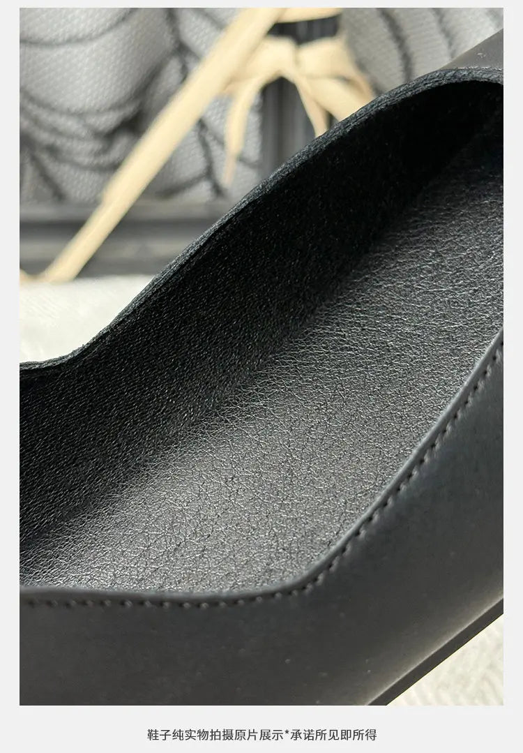 PENDRA Flat Medieval Shallow Shoes