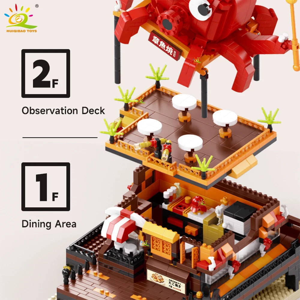PENDRA Japan Sushi Micro Building Set