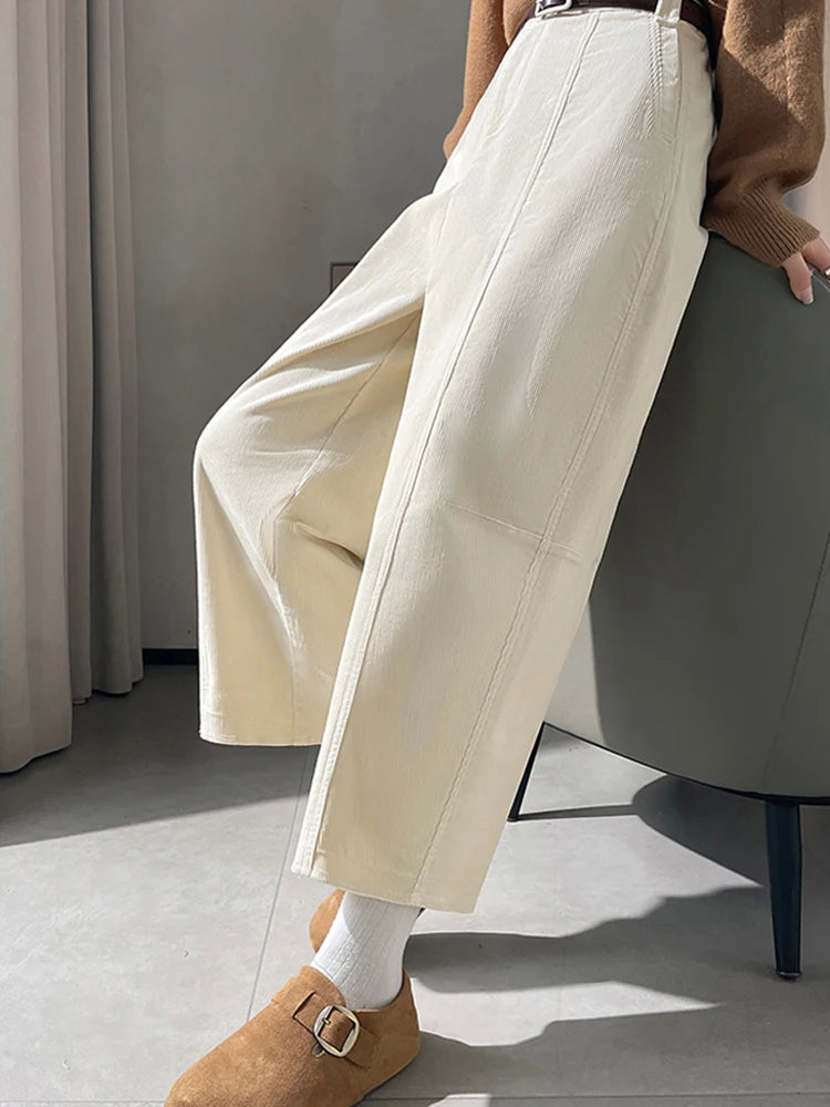 PENDRA Graywork Multi Pocket Wide Leg Pants