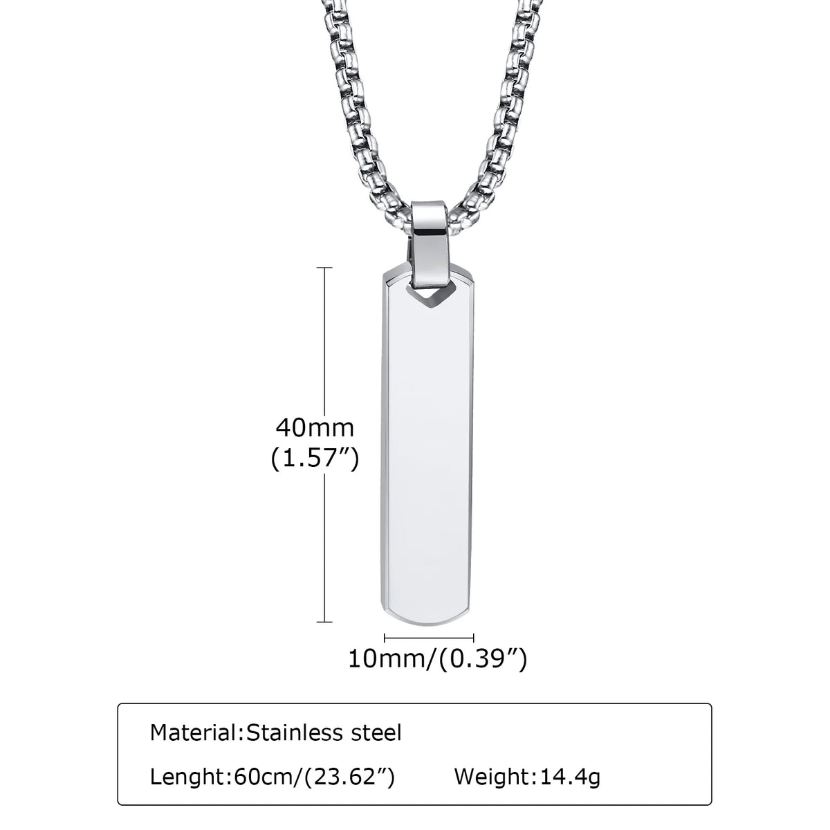 2pcs Vertical Layer Necklaces for Men Boys,Wateproof Stainless Steel Cuban Chain Collar,Stylish Men's Sweater Chain