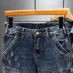 PENDRA Heavy Brand Tooling Jeans