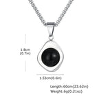 PENDRA Tiger Irregular Pendant Necklace