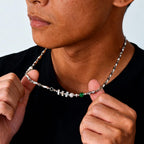 PENDRA Irregular Stone Chain Necklace