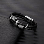 PENDRA Rune Classic Leather Bracelet