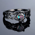 PENDRA Crystal Black Ring