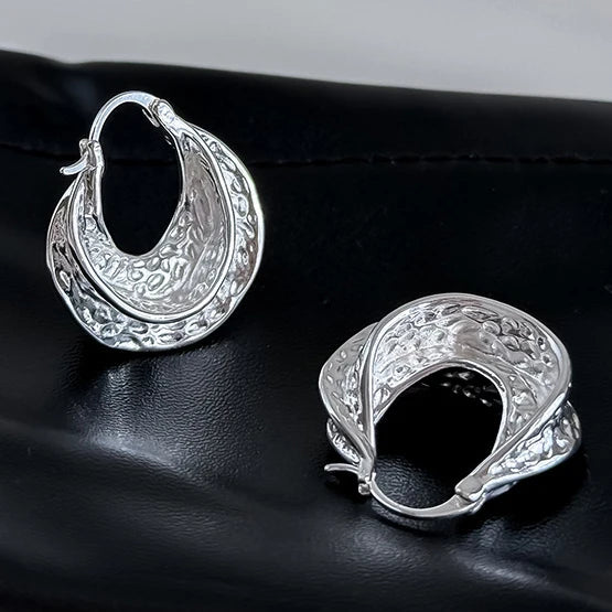 VENTFILLE 925 Sterling Silver Black Agate Earring for Women Girl Design Personality Minimalism Jewelry Gift Dropshipping