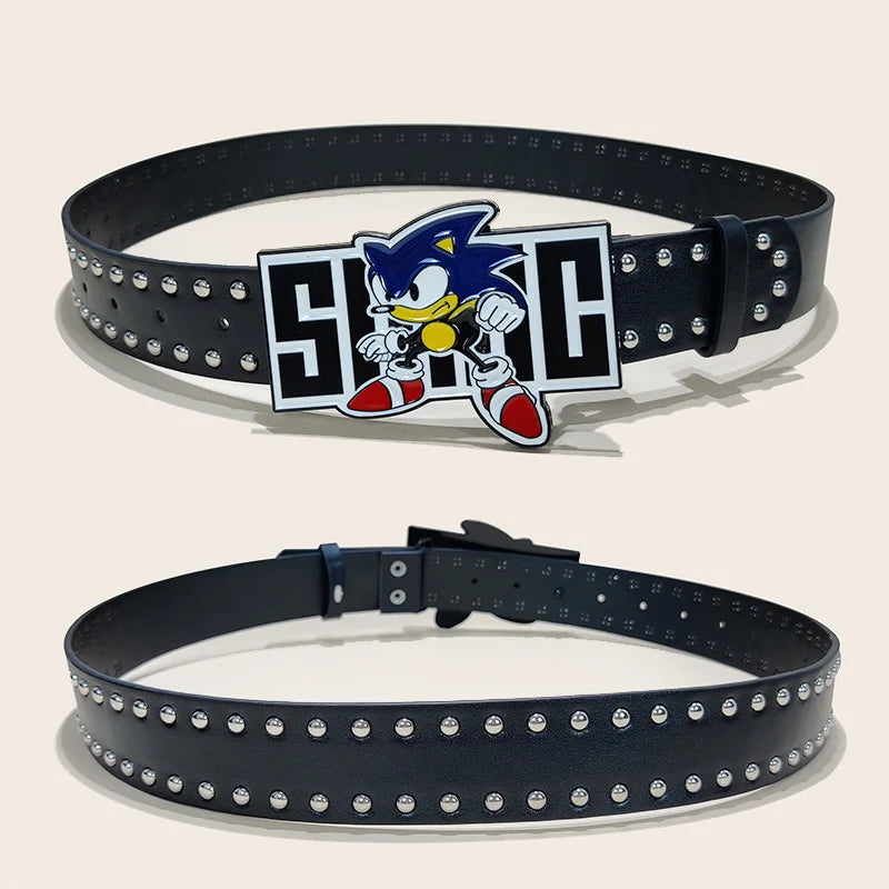 PENDRA Zaralia Black Y2K Belt