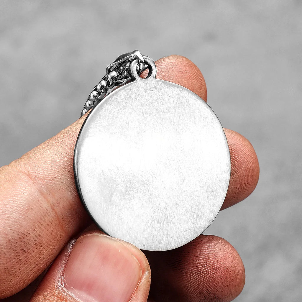PENDRA Crusade Paladin Steel Necklace