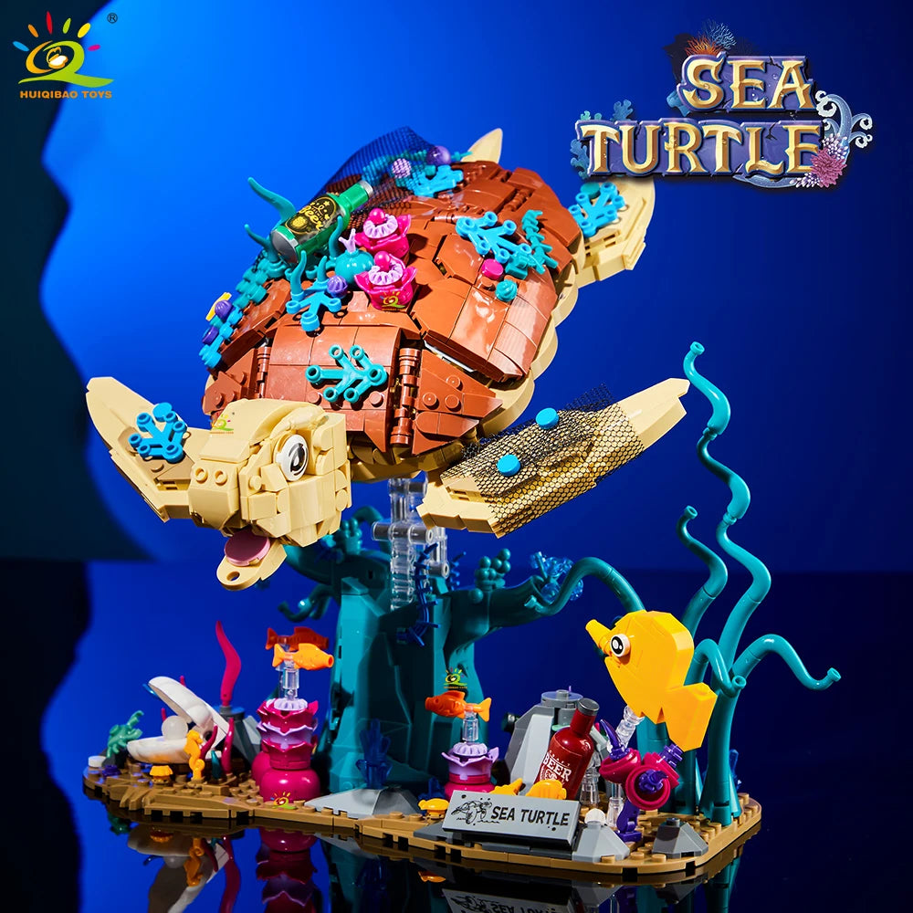 PENDRA Sea Turtle FIsh Building Set