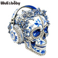 PENDRA Wear Headphone Skull Brooch