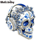 PENDRA Wear Headphone Skull Brooch