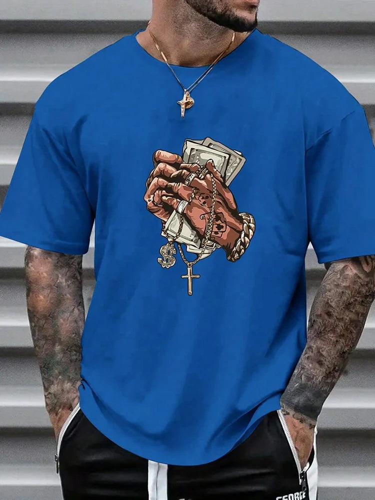 PENDRA Printed Rap Hip T-Shirt