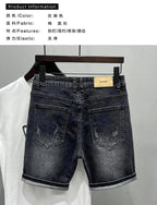 PENDRA Knee Length Black Jeans